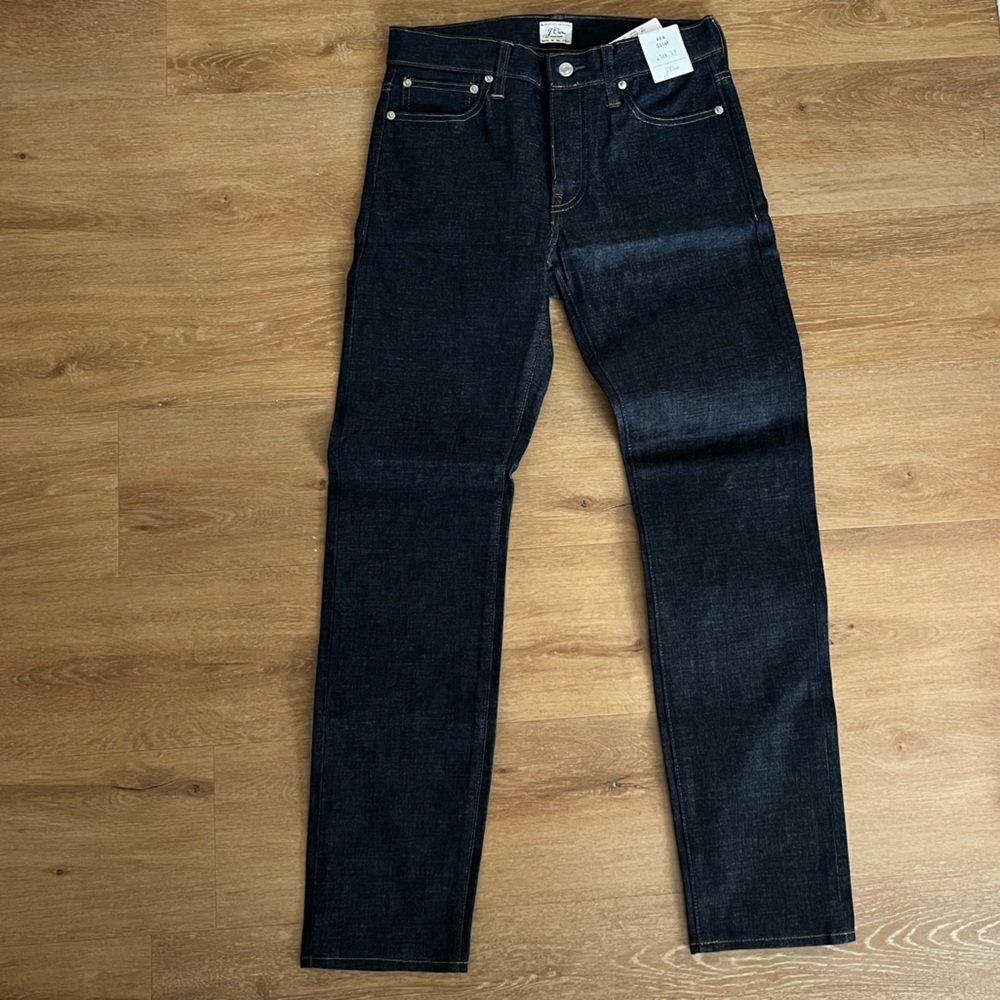 NWT Raw Denim Jeans